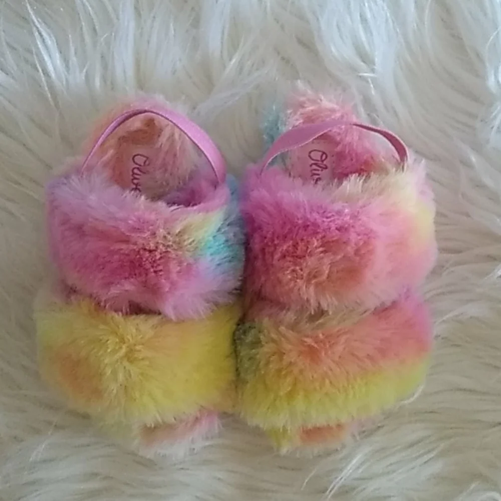 Olive & Edie Fantasia Girl's Tye DyeSlippers